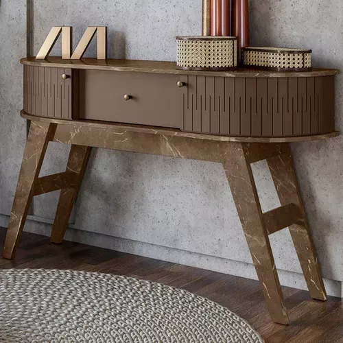 Aparador Estoril 2 Portas 1 Gaveta Imperial/sepia - Madetec