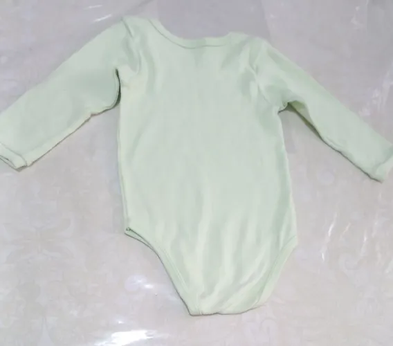 Body verde bicho molhado tamanho 2 anos usado