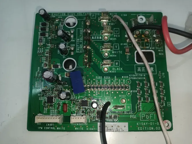 PLACA DE AR-CONDICIONADO (K10AY-01-02) - Fujitsu