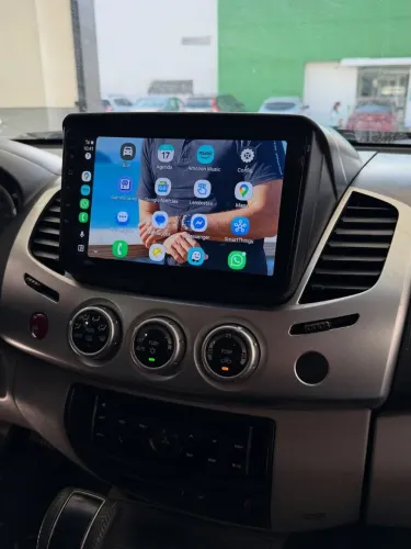 Central Multimídia  Mitsubishi l200 Android 