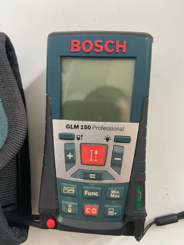 Trena a Laser Bosch GLM 150 VF - 150m, Medidor de Distância Digital Profissional