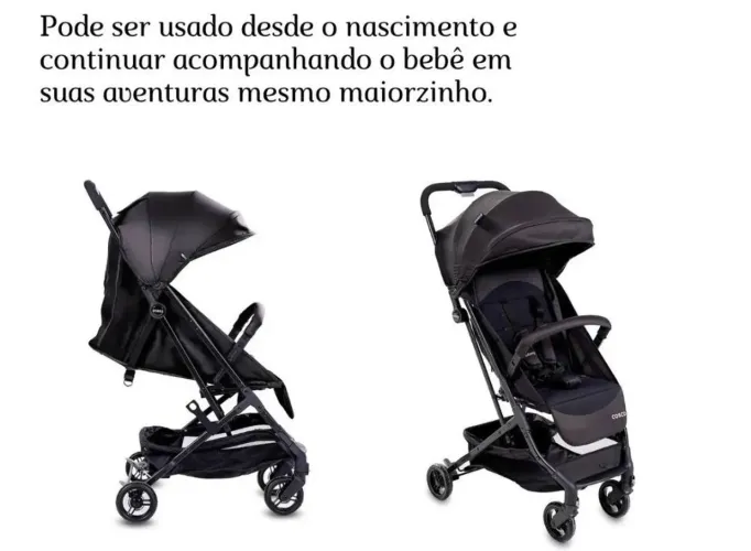 Carrinho de bebê montagem rápida super compacto - COSCO