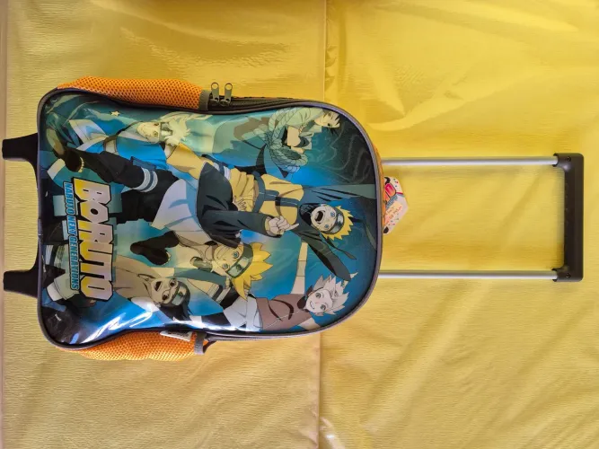 Mochila de Rodinhas Boruto - grande  Naruto Next Generations