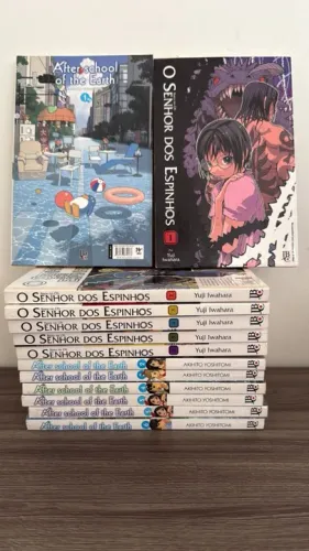 Lote Manga O Senhor dos Espinhos 1-6+ After School of the Erth 1-6