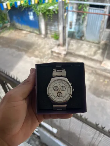 Swatch série prata