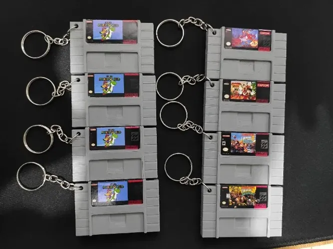 Chaveiro Cartucho Super Nintendo