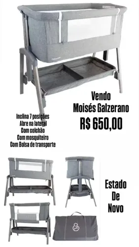 Berço Moisés Galzerano 