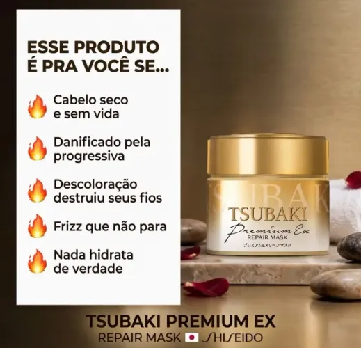 Tsubaki - Mascara Capilar Premium