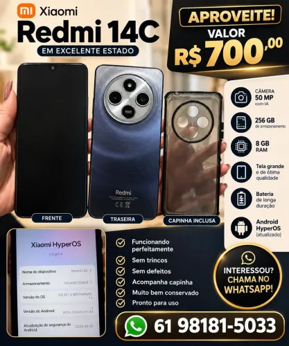Celular Xiaomi 14C