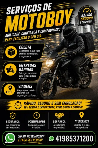 Serviço de motoboy