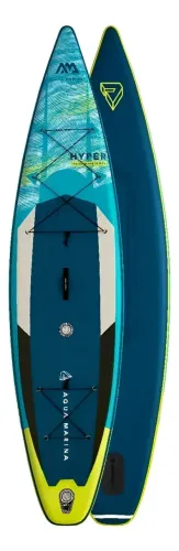 Prancha Stand Up Inflável Aqua Marina Hyper 11,6 Azul Céu