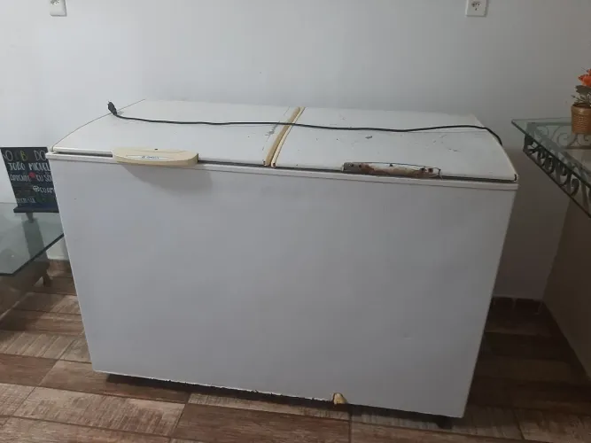 Freezer Gelopar duas portas.