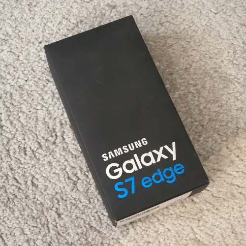 CAIXA VAZIA  Galaxy s7 edge (prata)