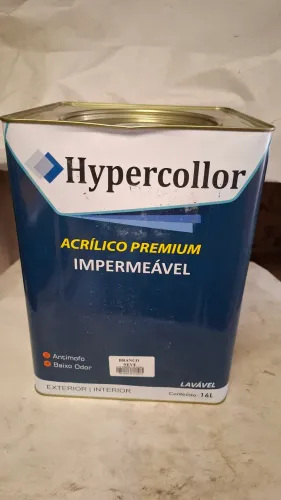 Tinta emborrachada para parede Hypercollor