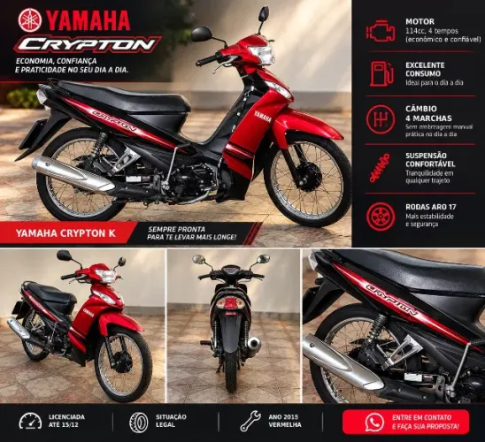 Yamaha Crypton 100 2015