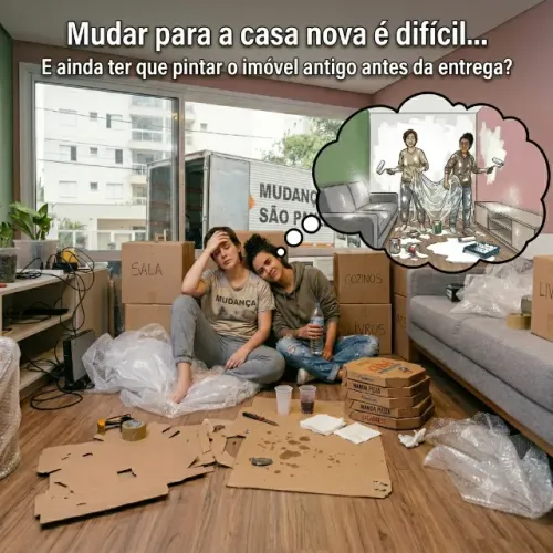 PINTURA RESIDENCIAL / ENTREGA DE IMOVEL