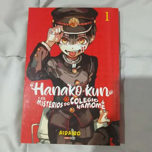 Mangá "Hanako-kun e os mistérios do colégio Kamome" vol.1