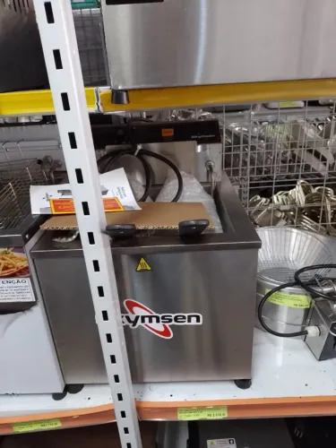 FRITADEIRA ELETRICA ZONA FRIA 5000W FZM 220V NOVA 