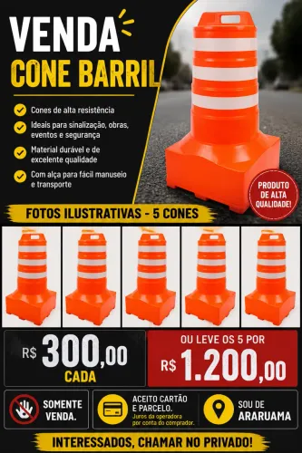 Vendo cone barril