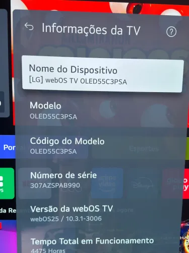 TV LG OLED C3 (LEIA O ANÚNCIO)