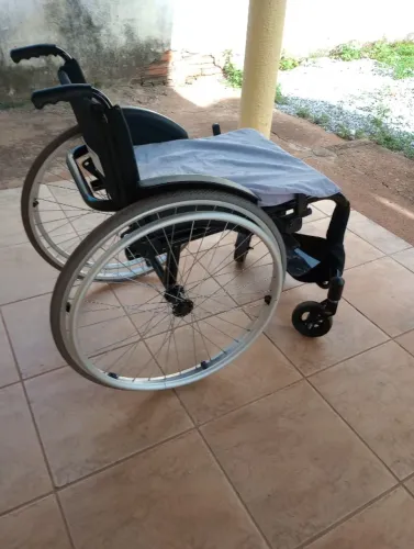Cadeira De Rodas Monobloco Marca Ortomobil