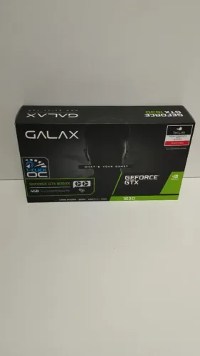 Placa de Vídeo Galax NVIDIA GeForce GTX 1630, 4GB DDR6 *Zerado na Caixa*