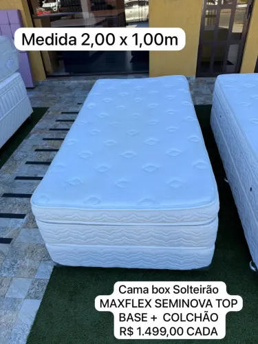 Colchão de Solteirão MAXFLEX 2 x 1 Seminovo top - Entrego!