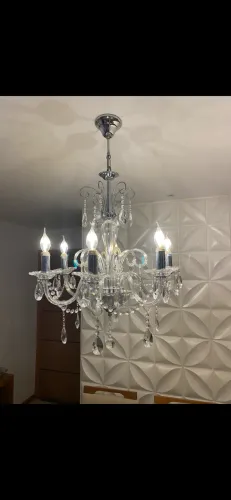 Lustre de Cristal Candelabro