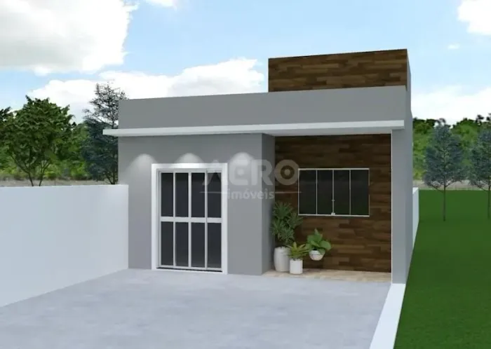 Casa em construção, de 2 dormitórios na Vila Industrial