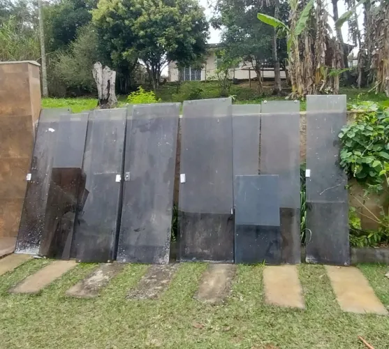 Vidros temperados fumê