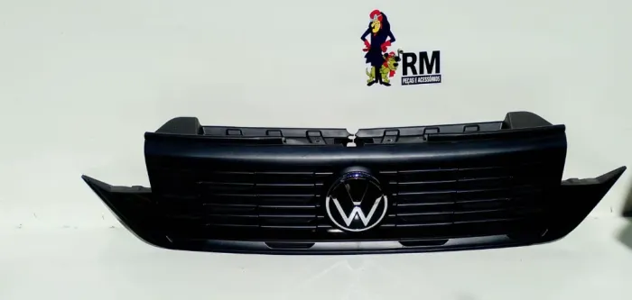 Grade Superior Dianteira T-cross 9 Até 24 C/detalhes Preta