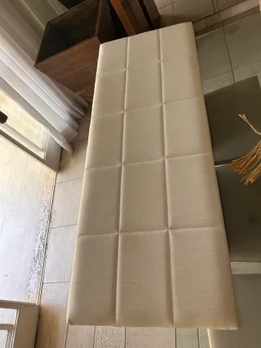 Cabeceira de parede cama casal Tok stok