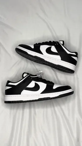tênis nike dunk low retro preto e branco
