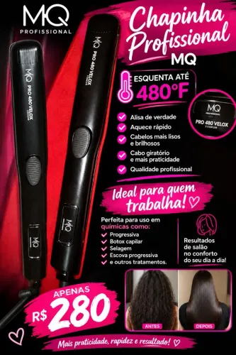 Chapinha profissional MQ Velox