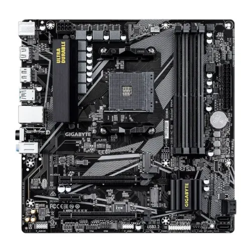 Placa Mãe AM4 B550 Gigabyte B550M DS3H AC R2 DDR4 Wi-Fi Micro-ATX
