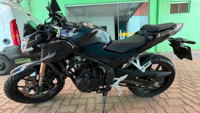 Honda CB 500F ABS 2023/2024 - Impecável | Pneus 95% | Relação Nova | Manual e Chave Reserv