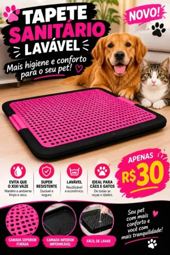 tapete higiênico pra pet