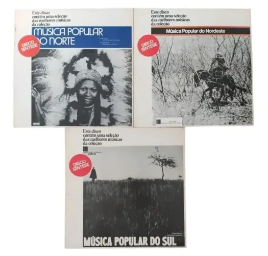 Musica Popular - Disco Sintese - Marcus Pereira / lote 4 LP's disco de vinil