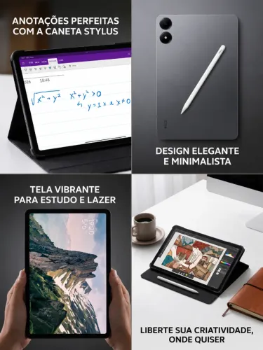 Tablet Xiaomi Poco Pad 12.1" 256gb 8gb cinza Cor cinza