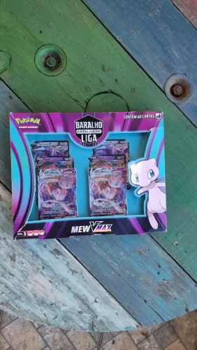 MEW VMAX Baralho de Batalha LACRADO Pokemon TCG
