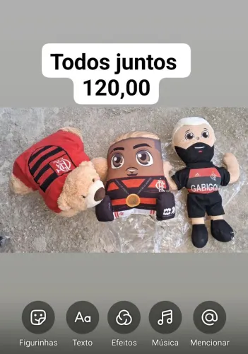 Pelúcias do Flamengo