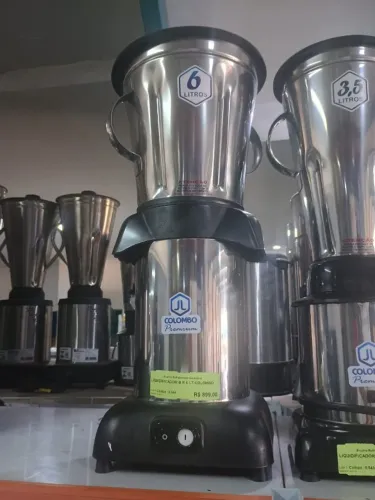 LIQUIDIFCADOR COLOMBO BAIXA ROTAÇAO 6 LITROS - NOVO