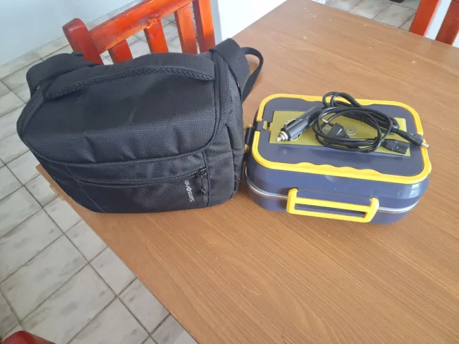 Bolsa térmica + marmita elétrica