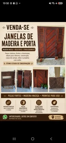 Janelas e porta