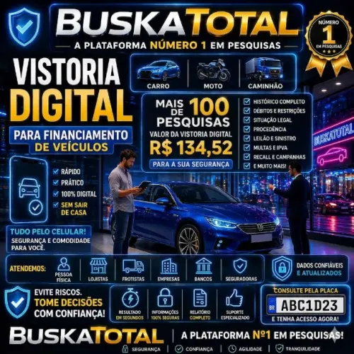 plataforma de pesquisas veicular e vistoria digital para veiculos buskatotal