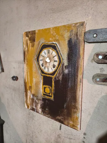 Quadro pintura mista