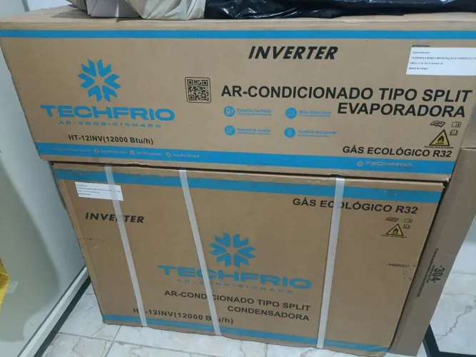 Ar condicionado 12 mil BTUs novo na caixa