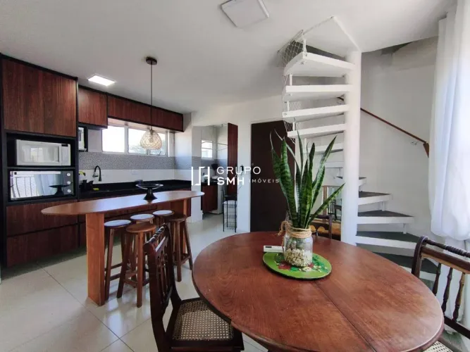 Cobertura com 1 dormitório à venda, 109 m² por R$ 450.000 - Tombo - Guarujá/SP