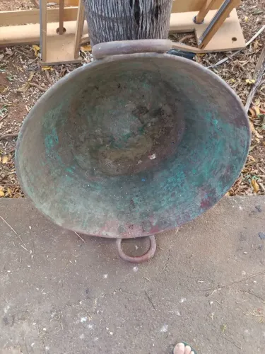 Tacho de cobre antigo
