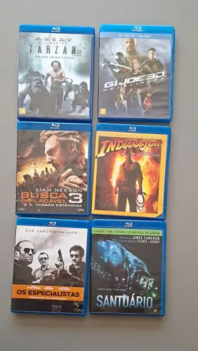 Blu-rays/Novos - Vários gêneros: qualidade máxima de imagem e som (unidade)